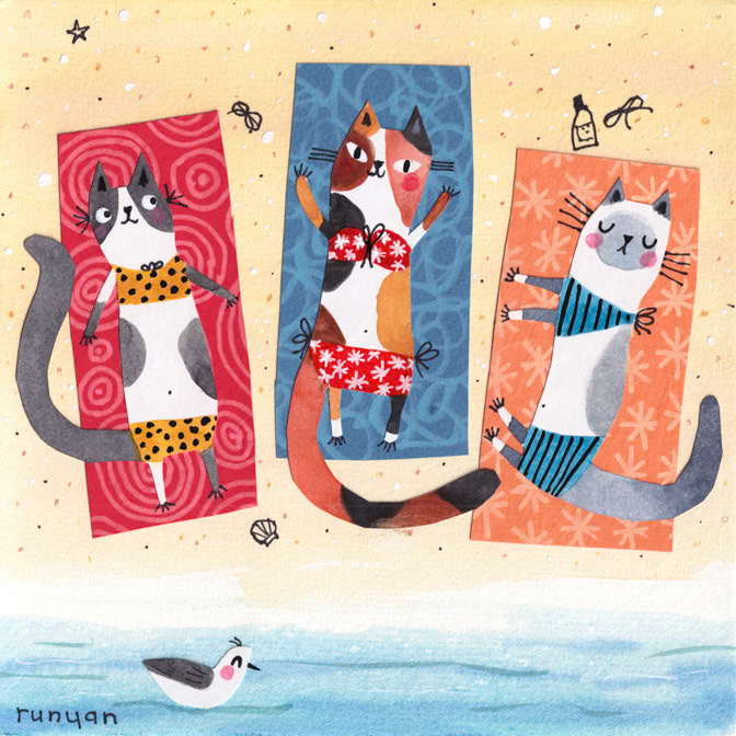 BATHING BEAUTIES _Cat _  Creatif