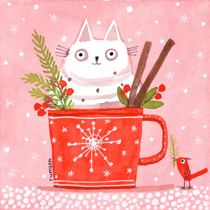 12-02-2022 HOT COCO CAT _christmas _  Creatif