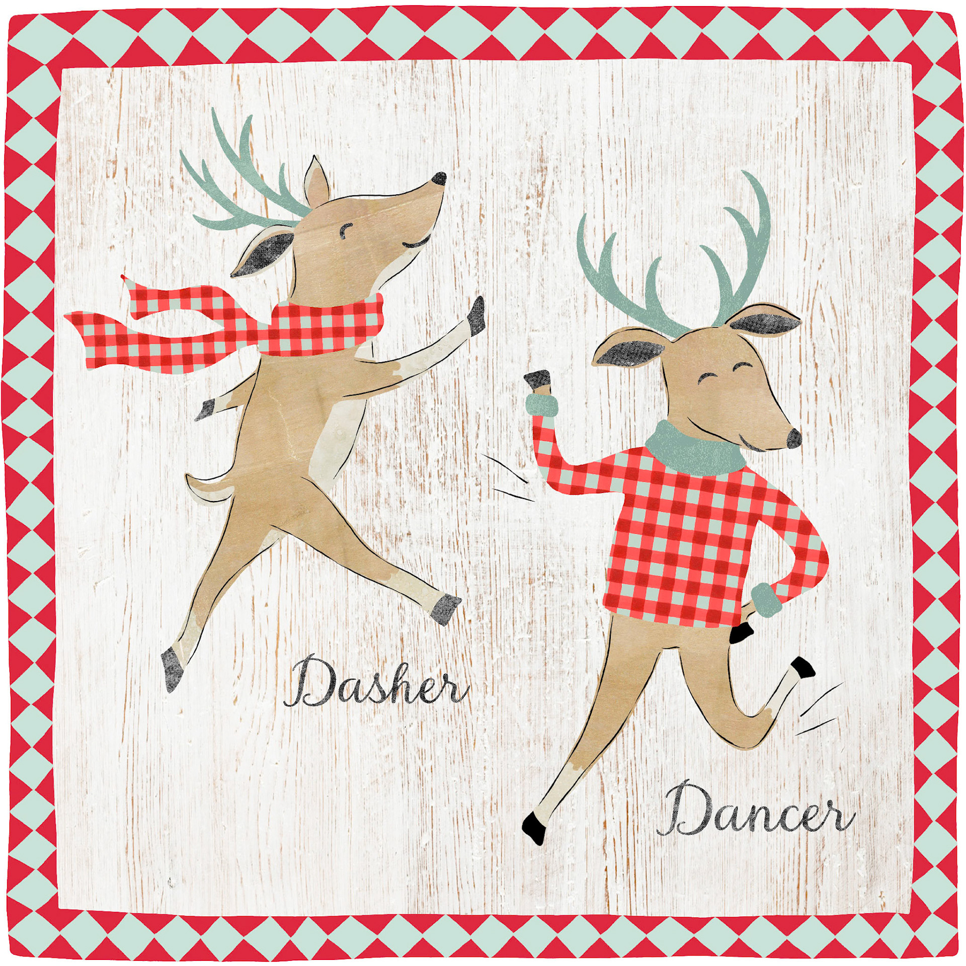 SH_Cmas_1743_3_Dasher and Dancer ©Steve Haskamp - Creatif License