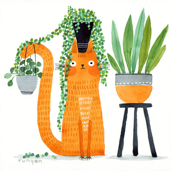 PLANT STANDS _Cat _  Creatif