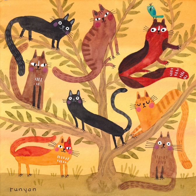 KITTY CONGREGATION _Cat _  Creatif