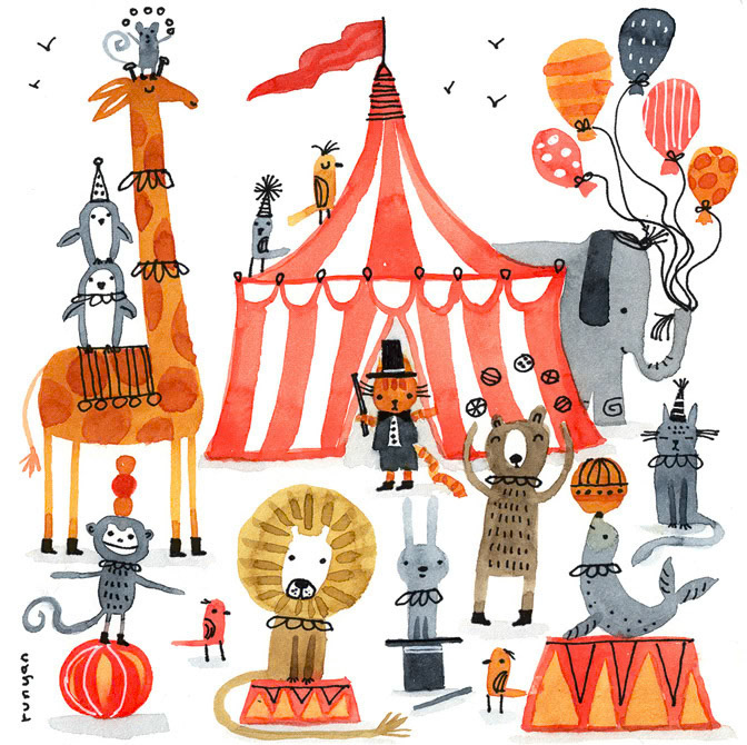 Circus _Animals- Circus _  Creatif ©Terry Runyan - Creatif License