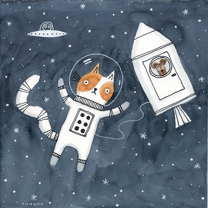 CATRONAUT - Terry Runyan - Creatif _Cat _  Creatif