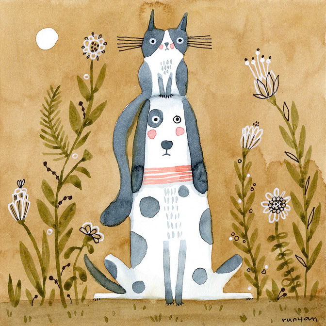 TOTEM - Terry Runyan - Creatif _Dog _  Creatif ©Terry Runyan - Creatif License