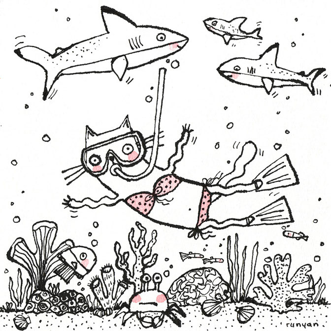 CORAL FRIENDS - Terry Runyan - Creatif _Cat- Fish _  Creatif