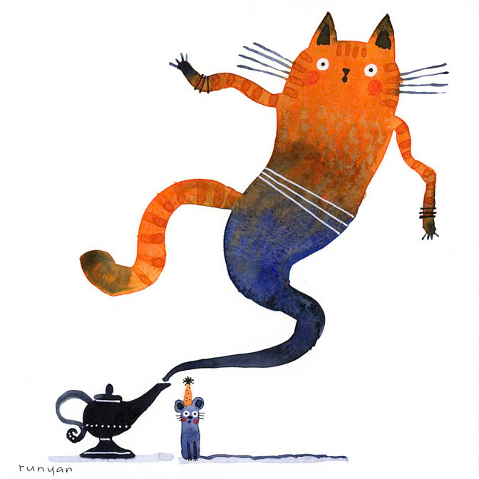 SURPRISE WISH - Terry Runyan - Creatif _Cat- Mouse _  Creatif