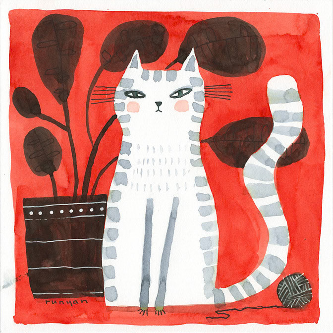 PLANT CAT - Terry Runyan - Creatif _Cat _  Creatif