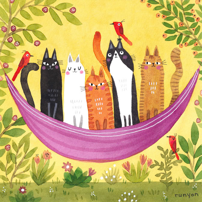 HAMMOCK CATS 15x15 _andrews Mcmeel 2027- Hires _  Creatif