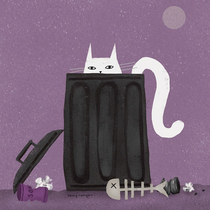 DINNER SCRAPS - Terry Runyan - Creatif _Cat _  Creatif
