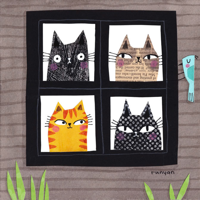 WINDOW DWELLERS _Cat _  Creatif