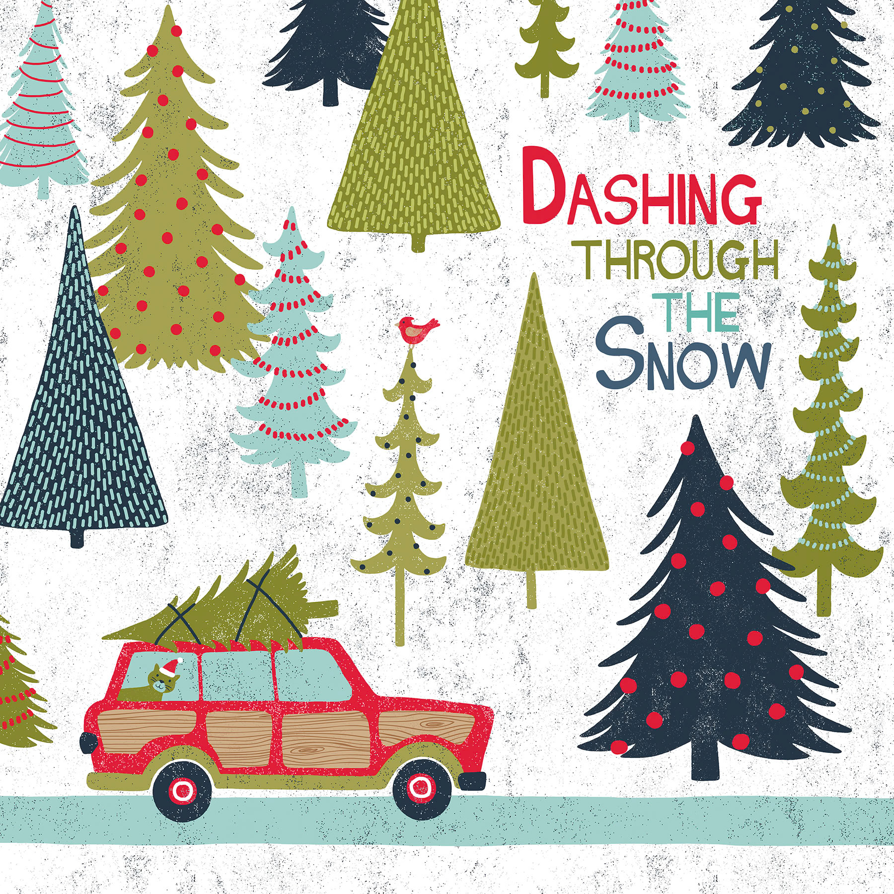 SH_Cmas_2031_Christmas Car in Forest_Creatif ©Steve Haskamp - Creatif License