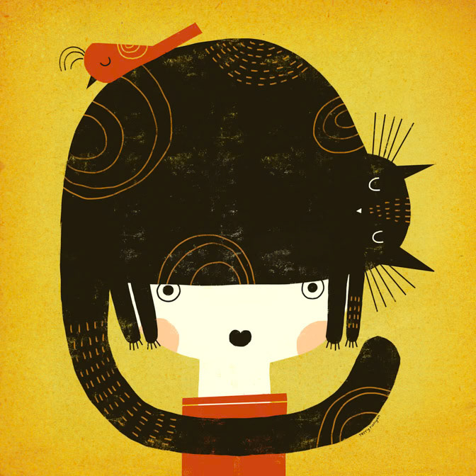 NAPPY HAT 300dpi Terry Runyan - Creatif _Cat Hair _  Creatif