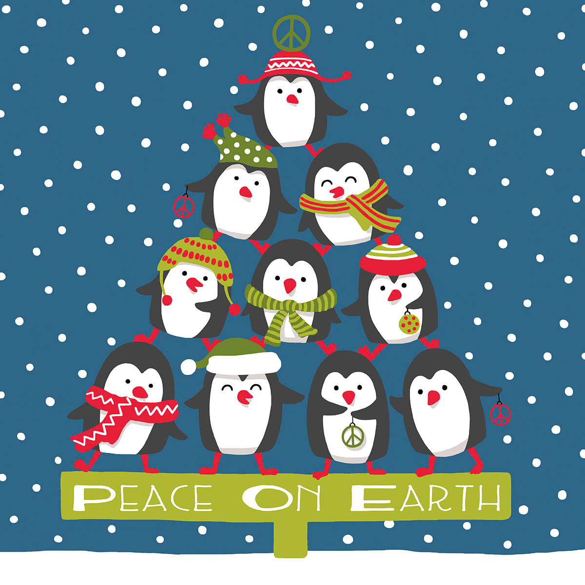 SH_Cmas_2090_1_Peace penguin pyramid_Creatif ©Steve Haskamp - Creatif License
