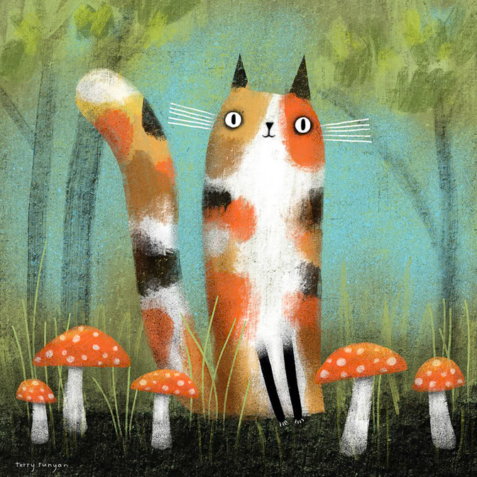 MUSHROOM LOVER - Terry Runyan - Creatif _Cat _  Creatif