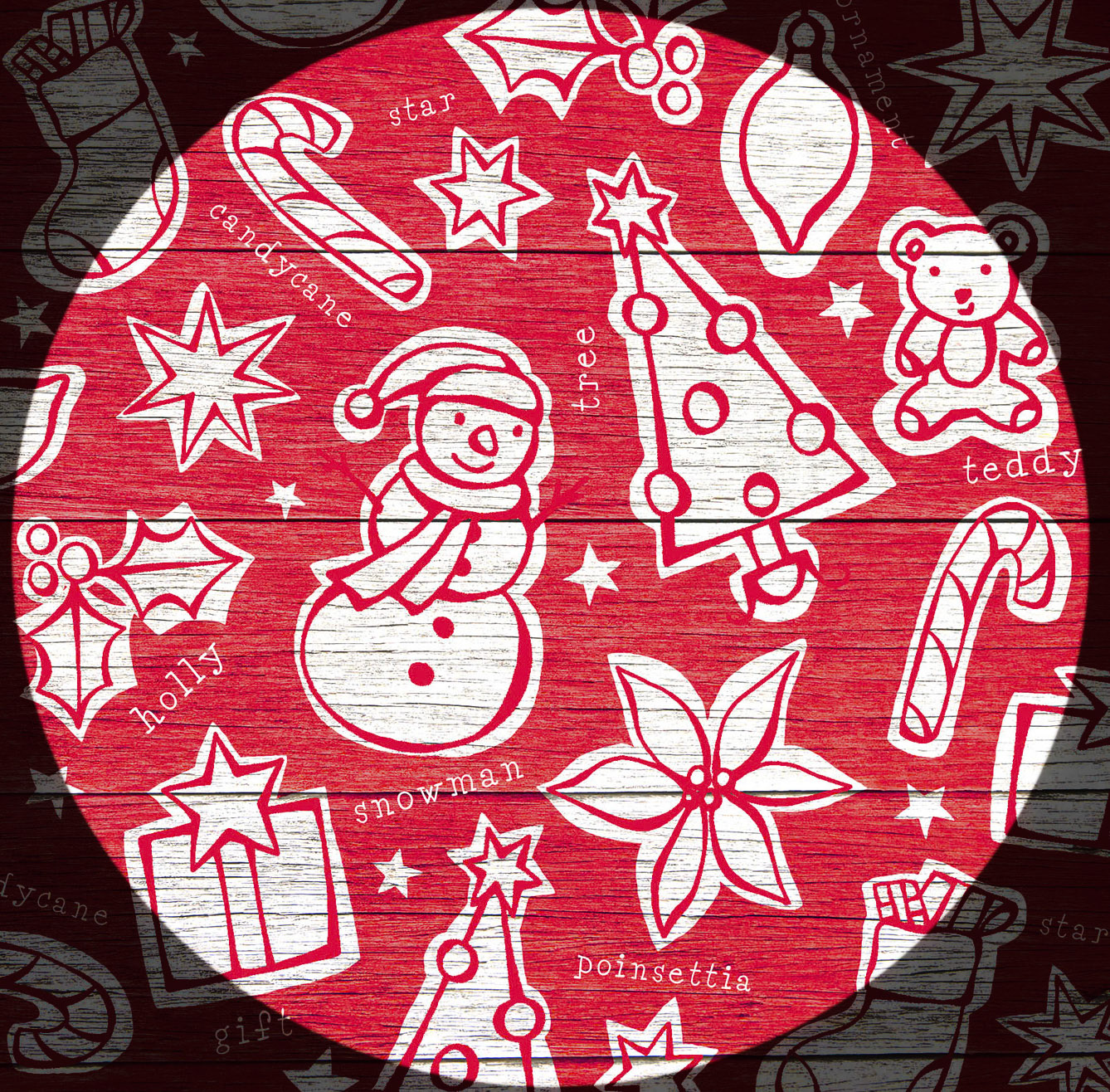 SH_Cmas_59b_allover icon pattern Red and White_Creatif ©Steve Haskamp - Creatif License