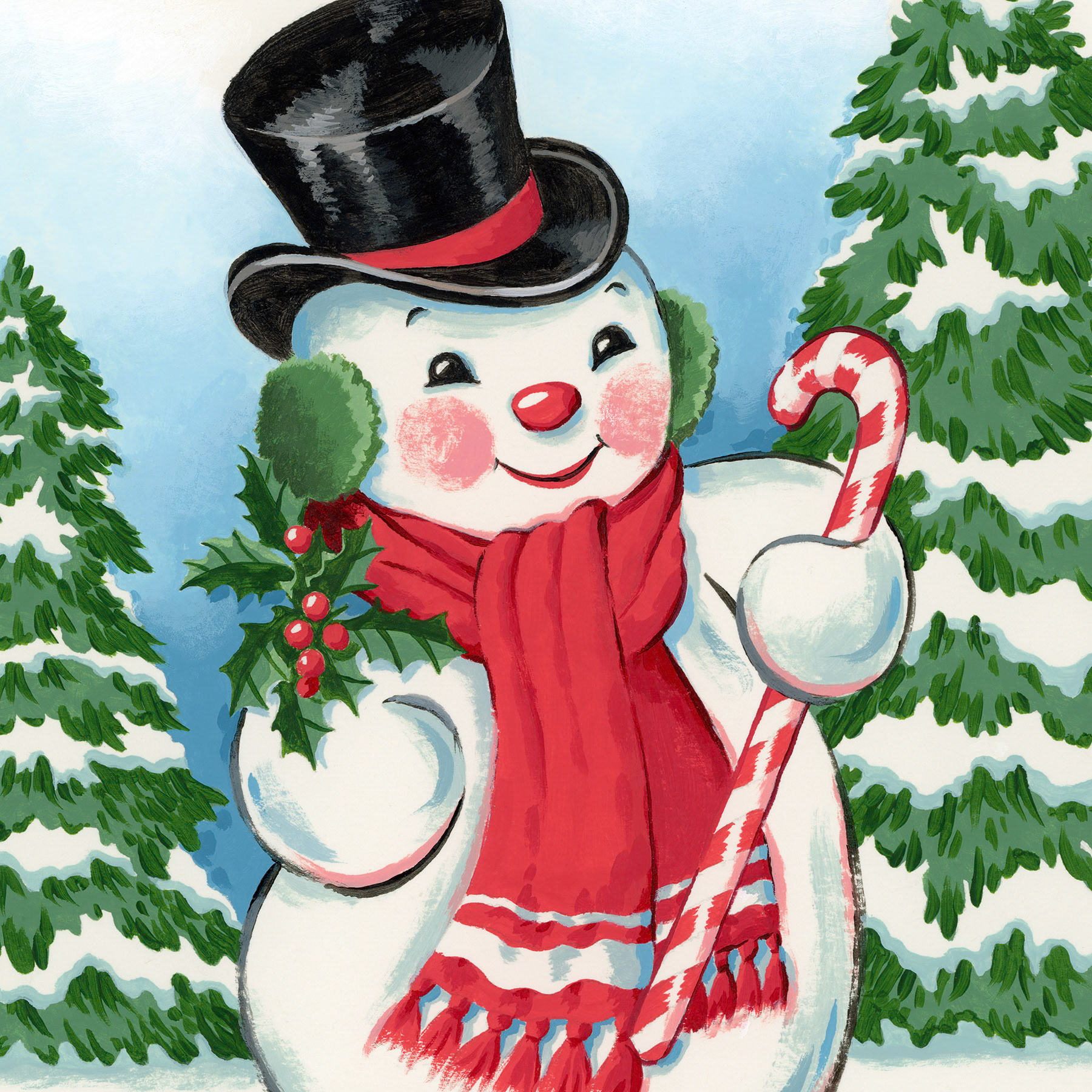 SH_Cmas_2572_Classic Snowman Square_Creatif ©Steve Haskamp - Creatif License