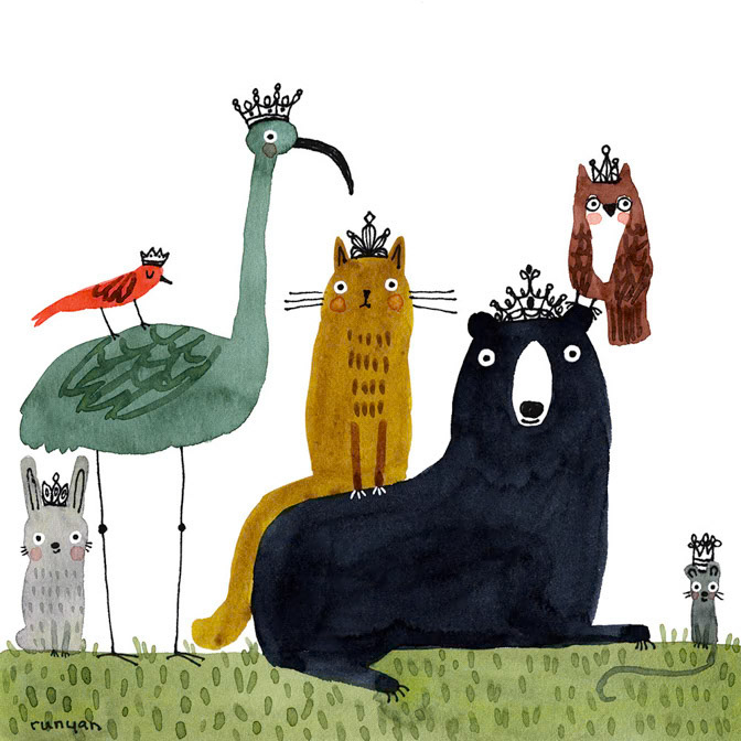 TIARA DAY 2 - Terry Runyan - Creatif _Animals _  Creatif ©Terry Runyan - Creatif License