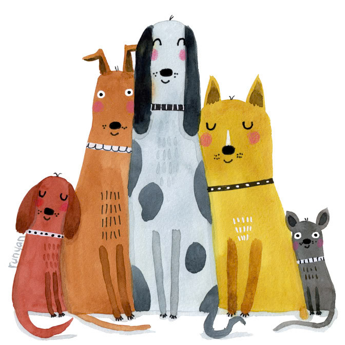 HUG PUPS 12x12 _Calendar 2023- Dogs- Hires _  Creatif ©Terry Runyan - Creatif License
