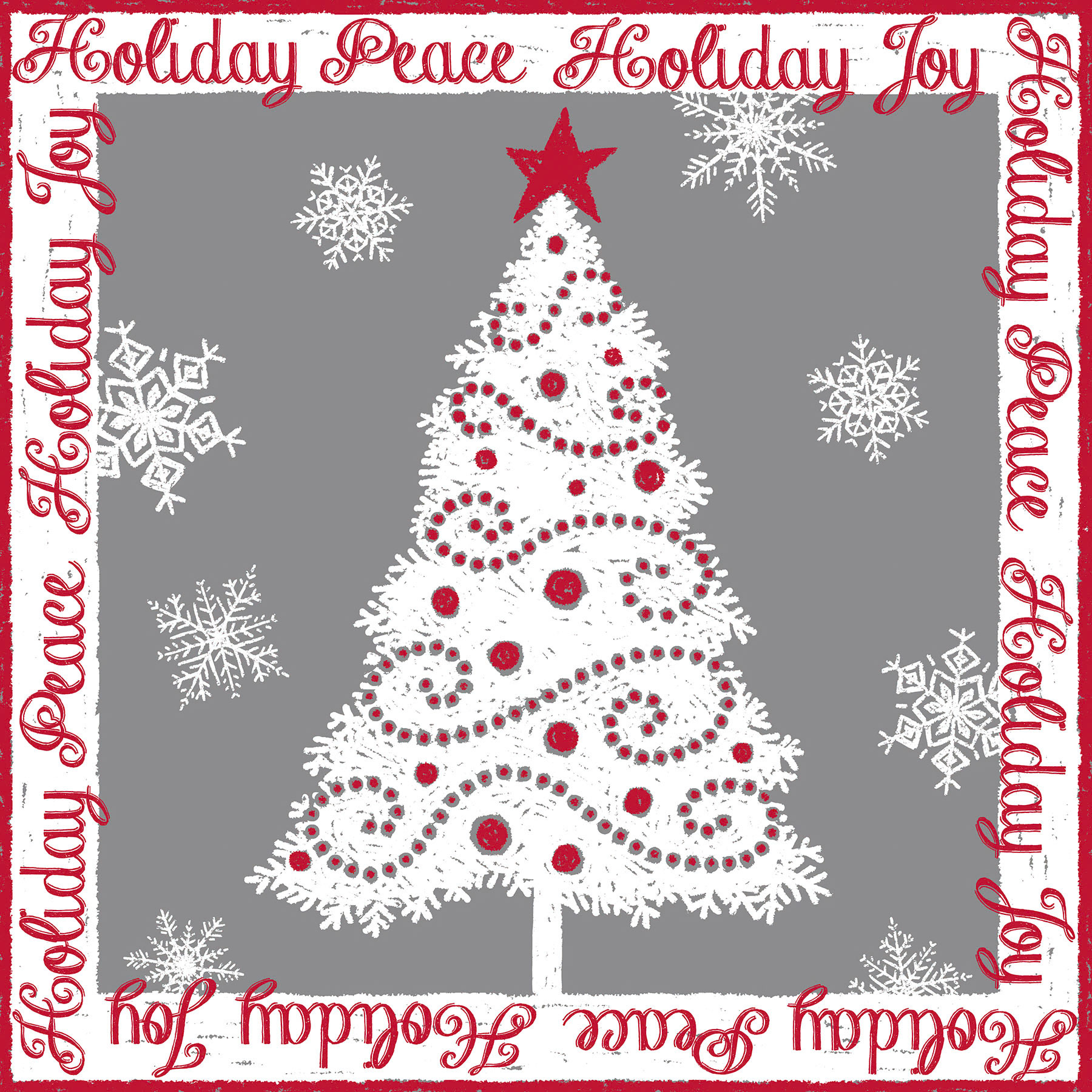 SH_Cmas_01452a_Holiday Tree Silver Red and White_Creatif ©Steve Haskamp - Creatif License