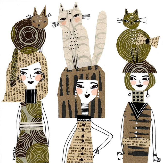 WEDNESDAY HATS - Terry Runyan - Creatif _Cat Hat _  Creatif