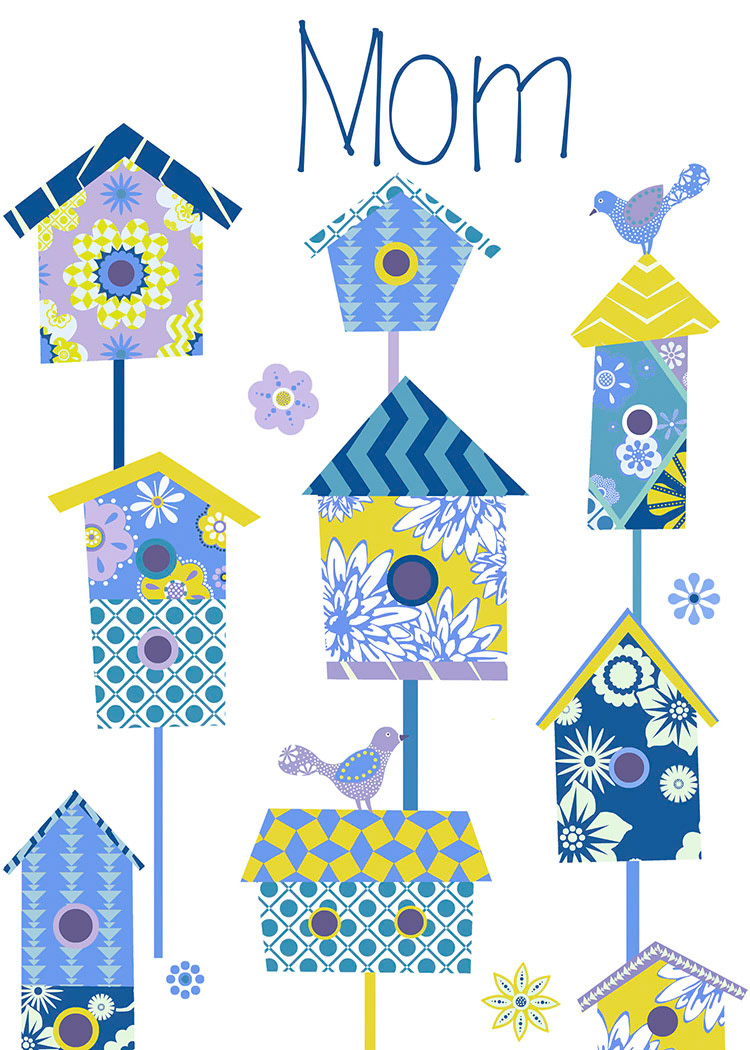 SH_Bird_MoDa_1261_1_Mom Birdhouses 5X7_Creatif ©Steve Haskamp - Creatif License