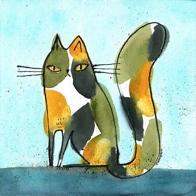 INKY CAT - Terry Runyan - Creatif _Cat _  Creatif