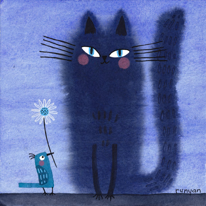 BLUE MONDAY GIFT _Cats _  Creatif