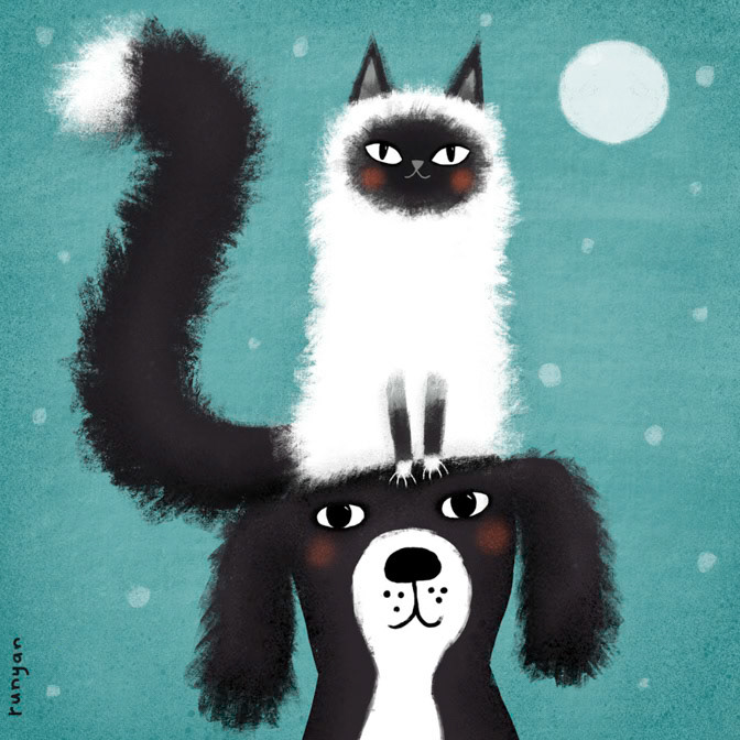 HIMALAYAN CAT HAT _Cat Dog _  Creatif