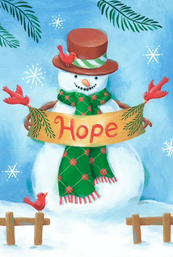 SH_Cmas_1024-SteveHaskamp-SnowmanWithCardinalsBanner ©Steve Haskamp - Creatif License