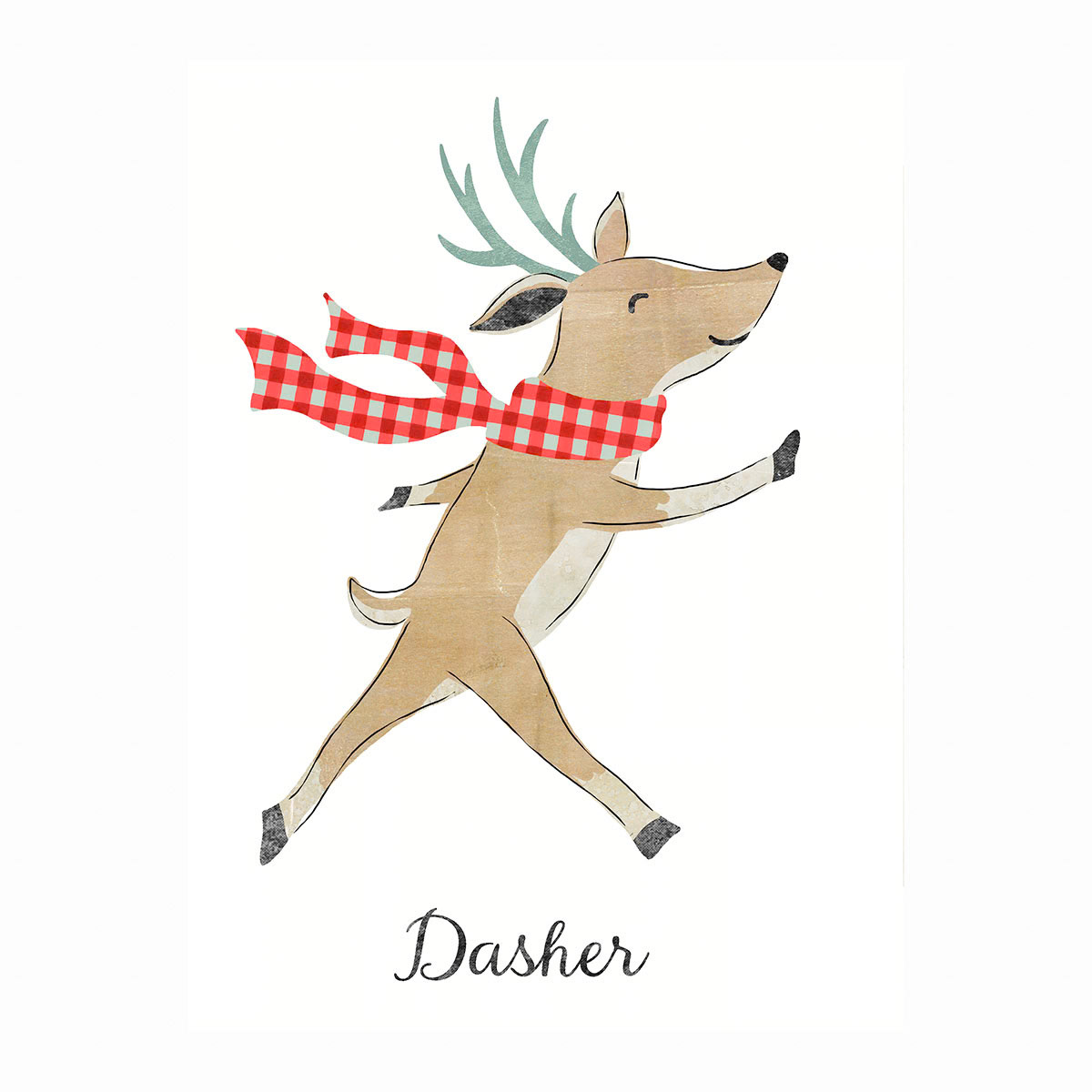 SH_Cmas_1743_Dasher Reindeer_Creatif ©Steve Haskamp - Creatif License