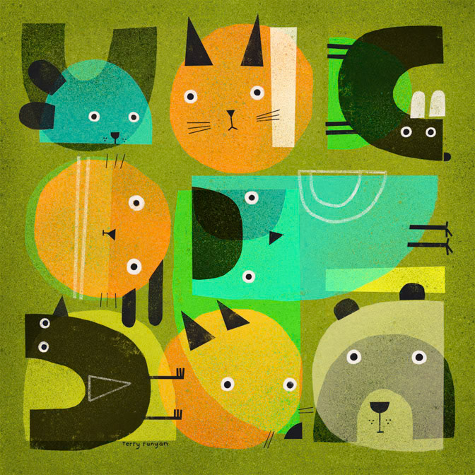 SURPRISED EYES _Animals- Bird- Cat _  Creatif