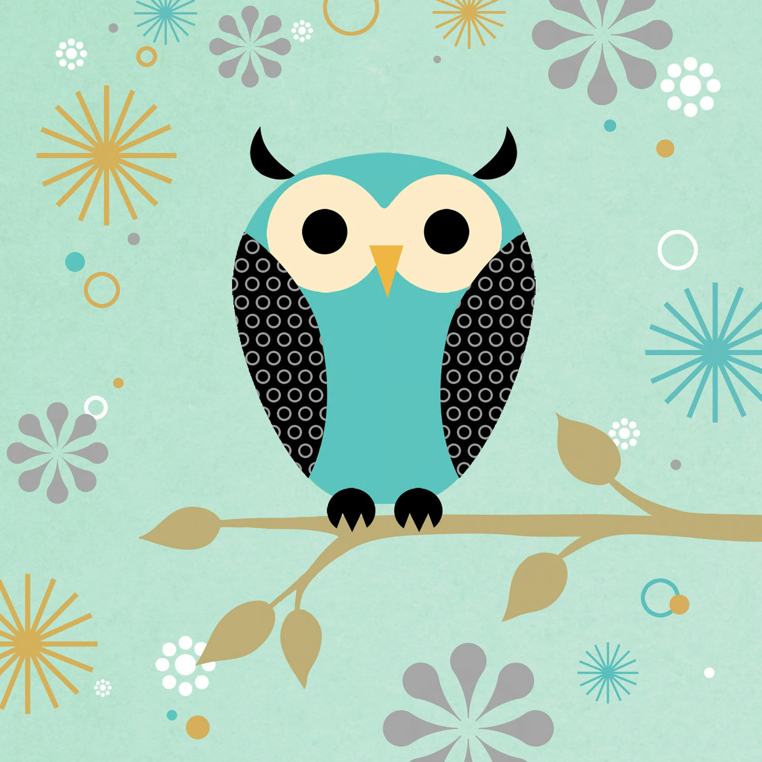 SH_Bird_783b-BlueOwlOnBranch ©Steve Haskamp - Creatif License