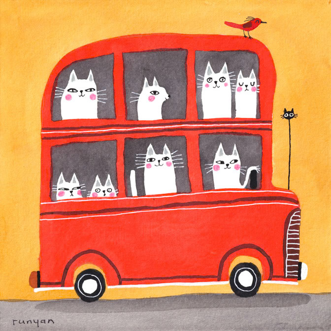 DOUBLE DECKER _Cats _  Creatif