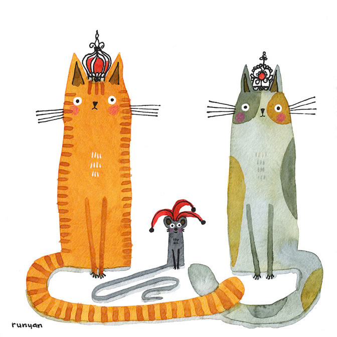ROYALTY - Terry Runyan - Creatif _Cat _  Creatif ©Terry Runyan - Creatif License