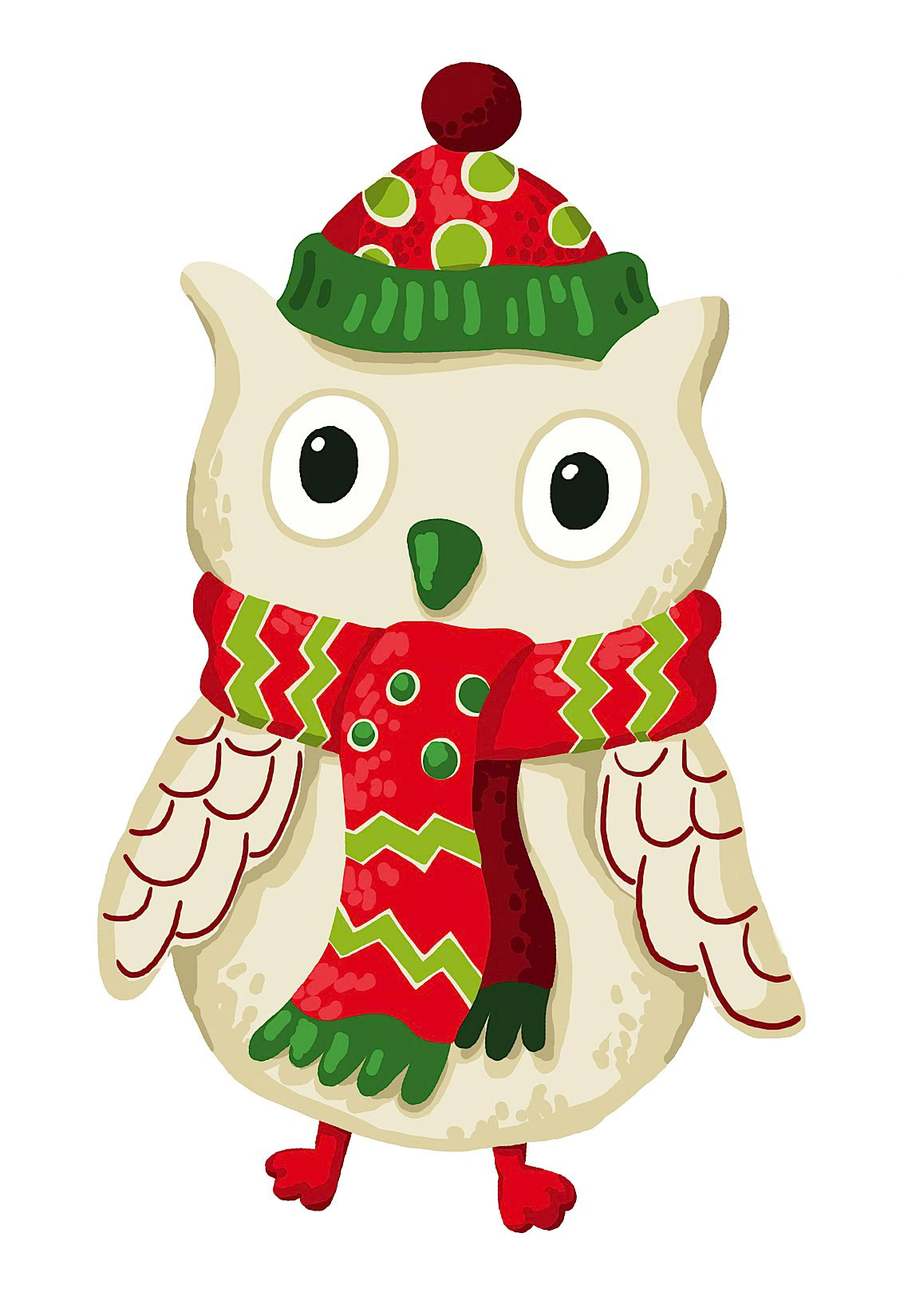 SH_Cmas_1220-XmasOwl ©Steve Haskamp - Creatif License