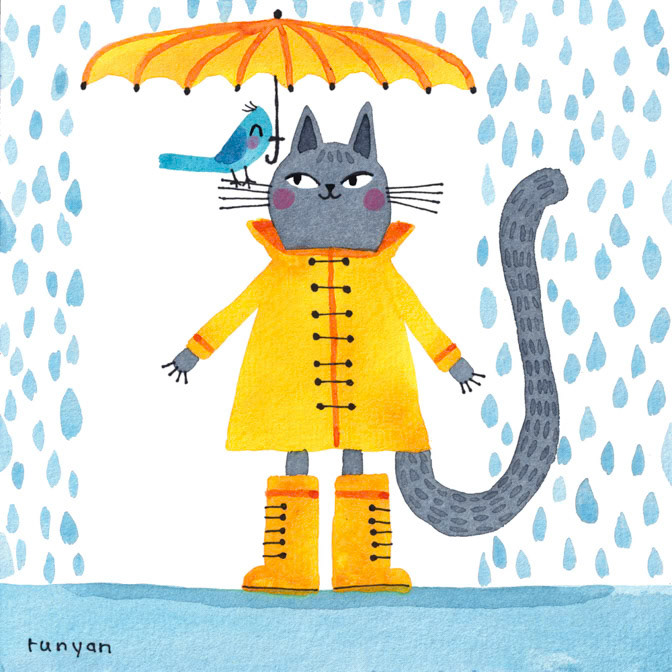 RAIN GEAR HELLPER _Cats _  Creatif
