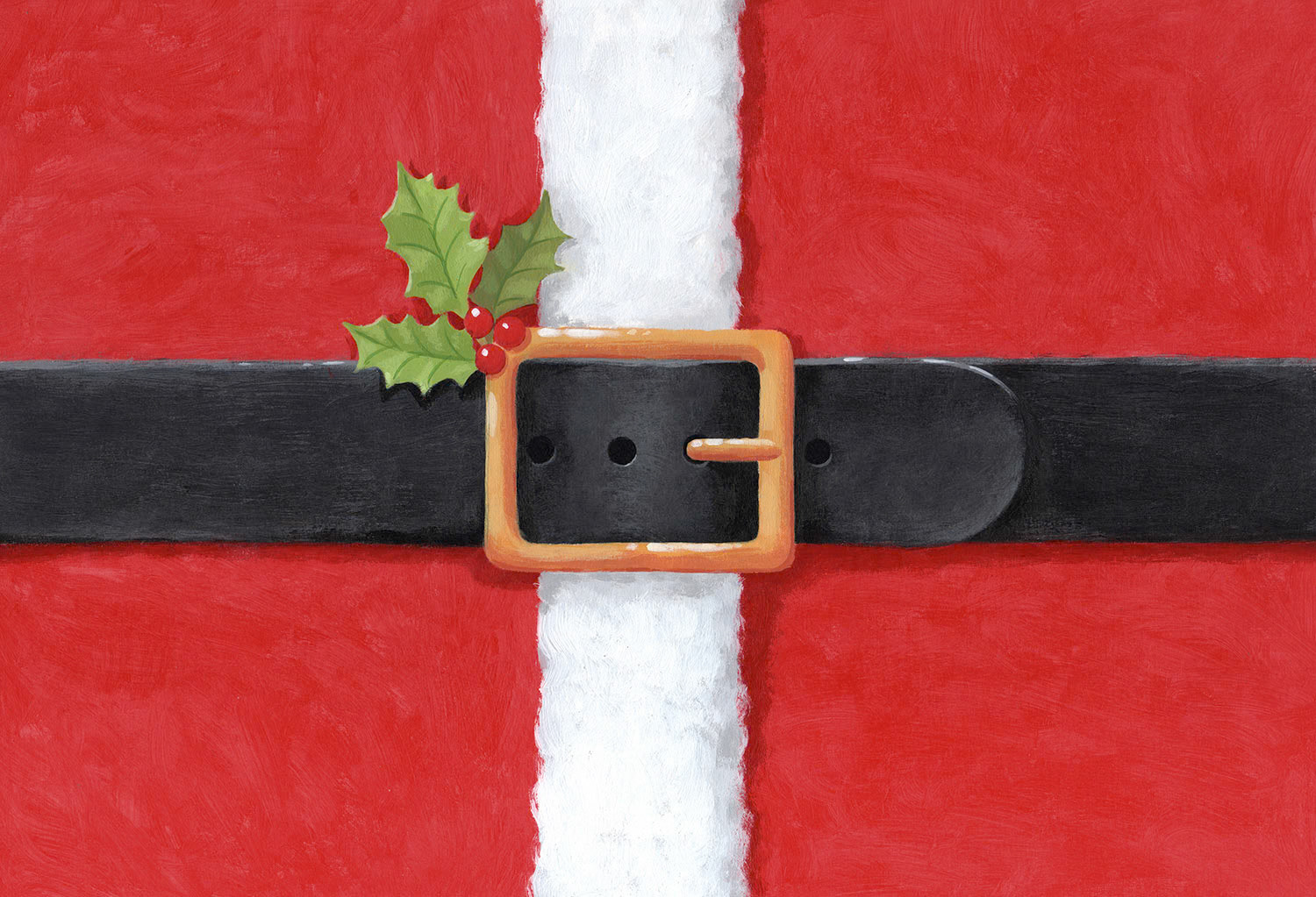 SH_Cmas_1960_Santa Belt Art_Creatif ©Steve Haskamp - Creatif License