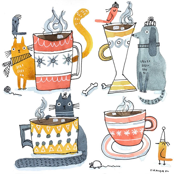 SHARING COCOA _Cat- Coco- Dog _  Creatif