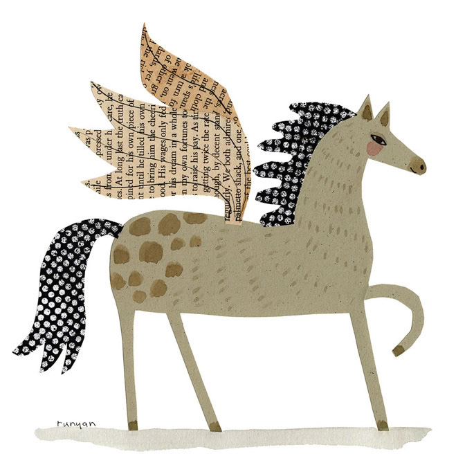 PEGASUS cleaned - Terry Runyan - Creatif _Animals _  Creatif ©Terry Runyan - Creatif License