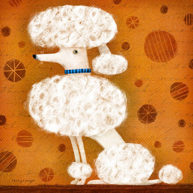 STANDARD WHITE 300dpi Terry Runyan - Creatif _Dogs _  Creatif ©Terry Runyan - Creatif License