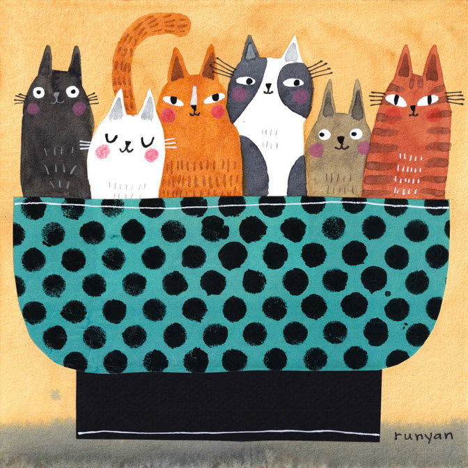 OCCUPANTS _Cats. sofa _  Creatif