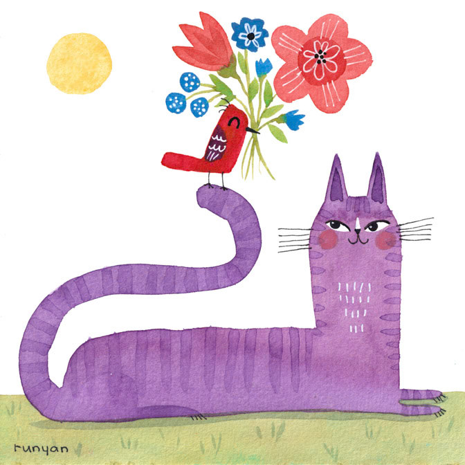 THOUGHTFUL FRIEND _Cats _  Creatif