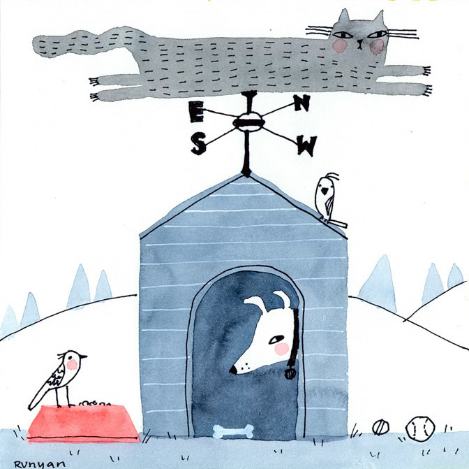 Weather Vane _Dog _  Creatif ©Terry Runyan - Creatif License