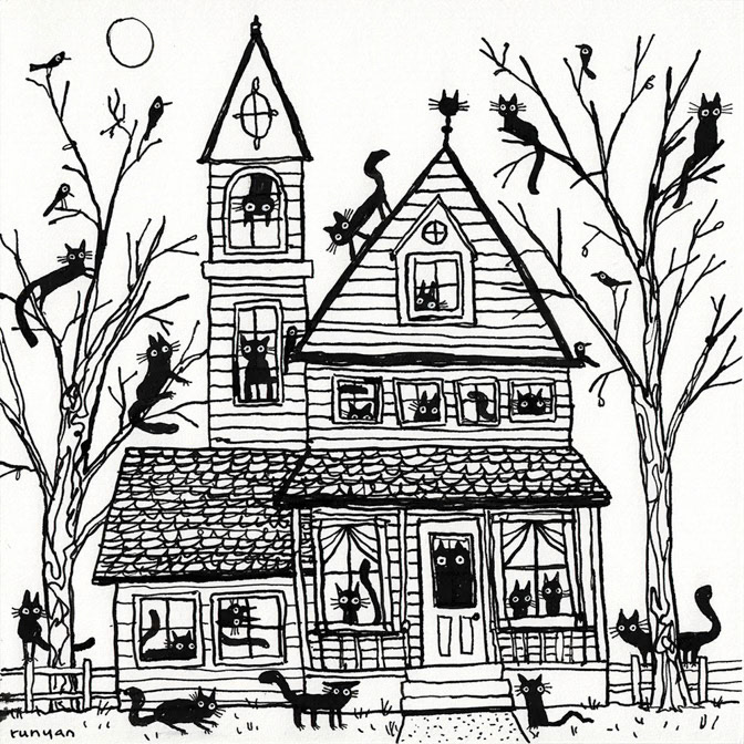 OMINOUS - Terry Runyan - Creatif _Halloween _  Creatif ©Terry Runyan - Creatif License