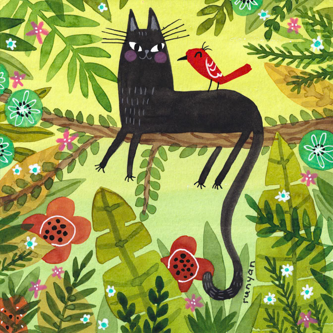 RAINFOREST GARDEN _Cat _  Creatif