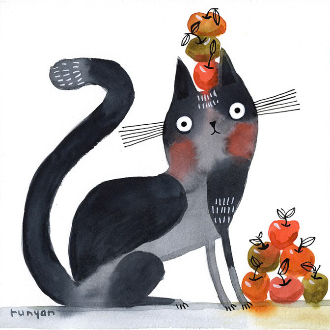 APPLE CAT _Cat _  Creatif