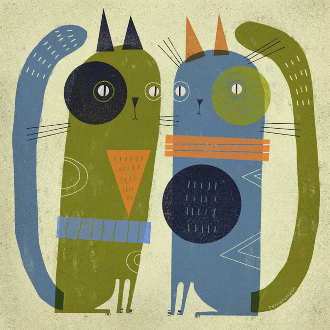 TWO CATS _Cats _  Creatif