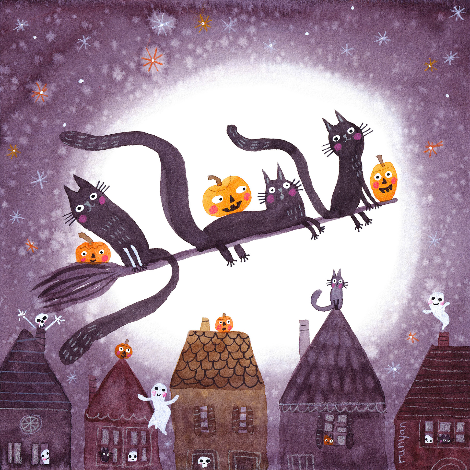 HAPPY HALLOWEEN ©Terry Runyan - Creatif License