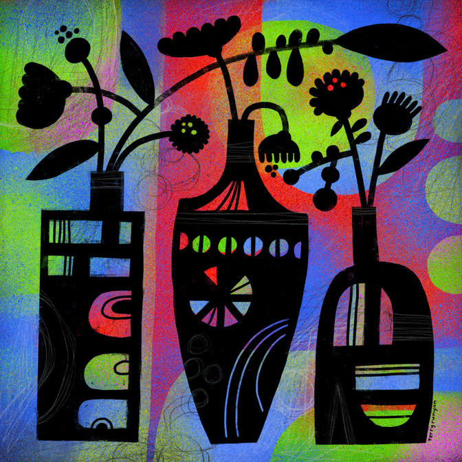 COLORFUL STILL LIFE _Floral _  Creatif ©Terry Runyan - Creatif License