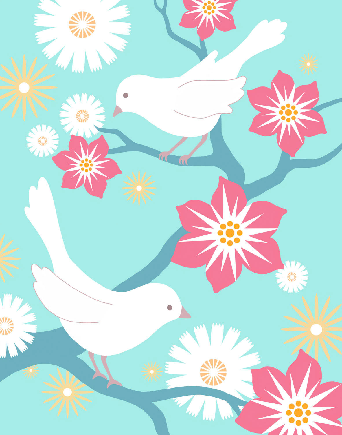SH_Bird_694-2-SpringPerchBlue2 ©Steve Haskamp - Creatif License